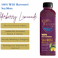 100% Wild Harvested Sea Moss Elderberry Lemonade Drink Bundle pack of 4