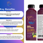 Sea Moss Elderberry Lemonade Drinks (2)Bundle